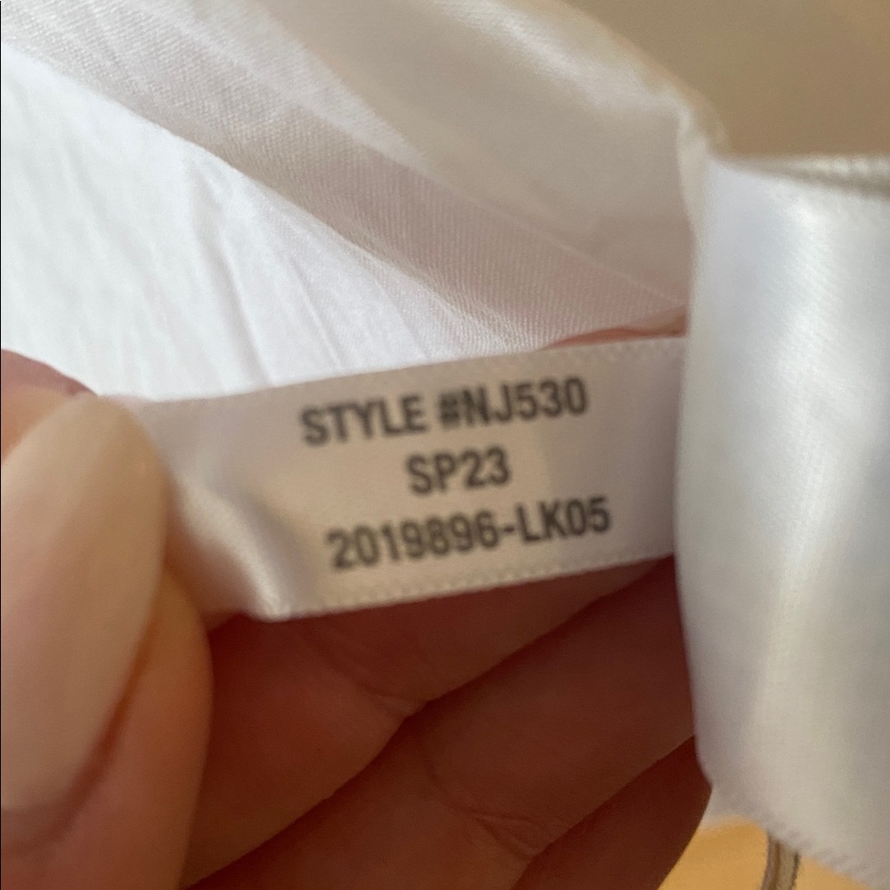 Madewell The Larsen Blazer in 100% Linen White NJ530 Oversized Single Button - Picture 9 of 11